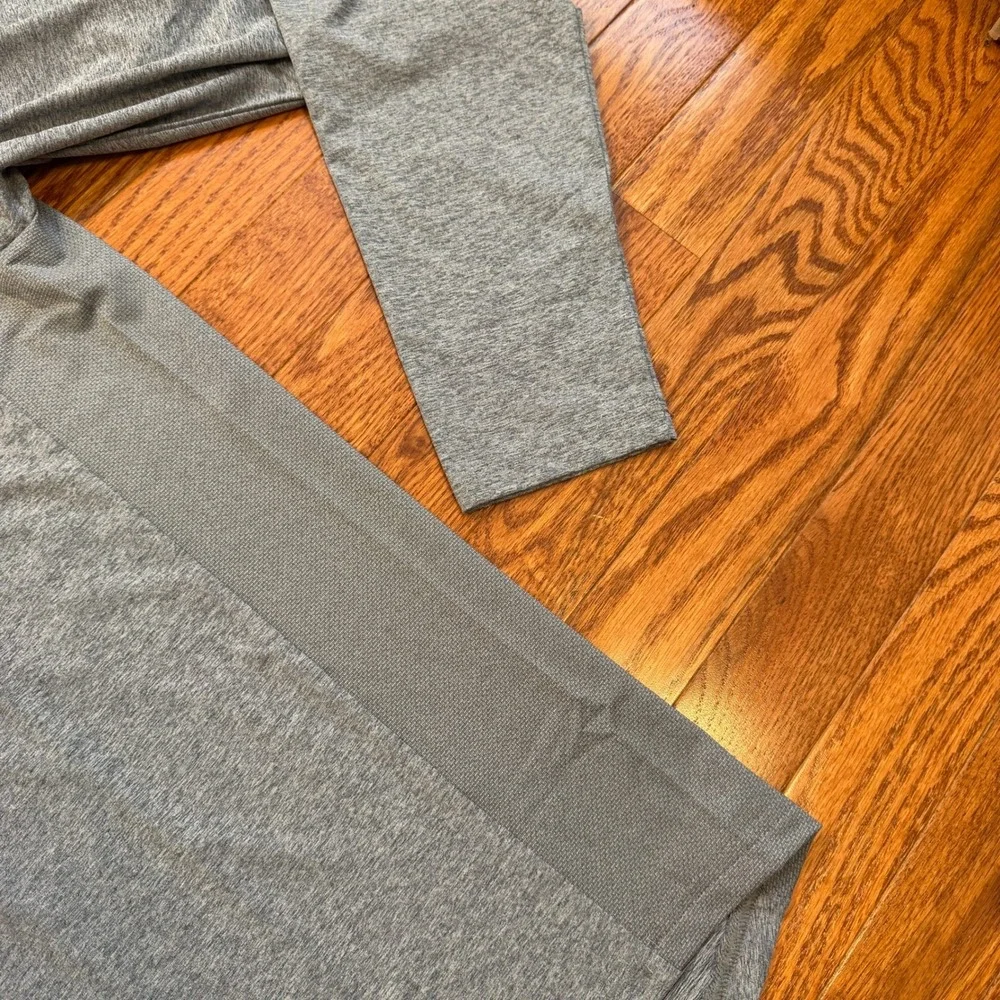 Holderness & Bourne Airation 1/4 Zip Pullover Mens Large Gray Golf The Darrow
